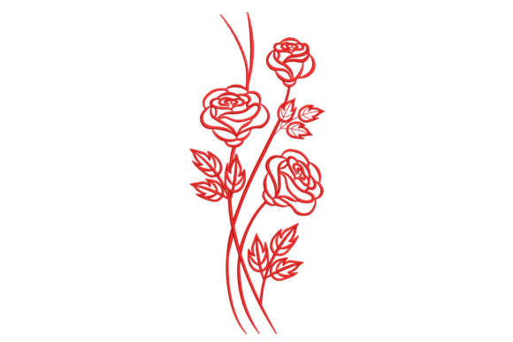Elegant Rose Trio