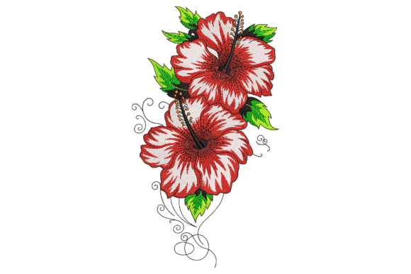 Hibiscus Flower: A Seasonal Embroidery Staple