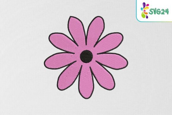 Pink Daisy Flower