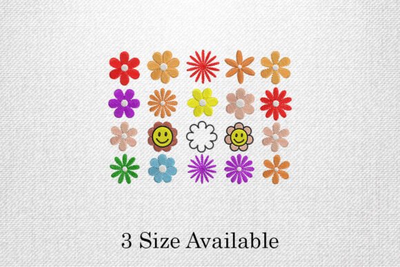 Smiley Flowers: A Craft Fair-Ready Embroidery Design