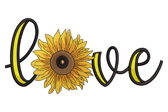 Sunflower Love: A Seasonal Embroidery Gem