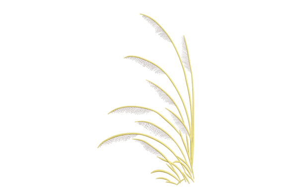 Wild Grass Bunch: A Seasonal Embroidery Staple