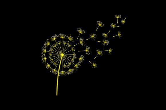 Yellow Dandelion Flower